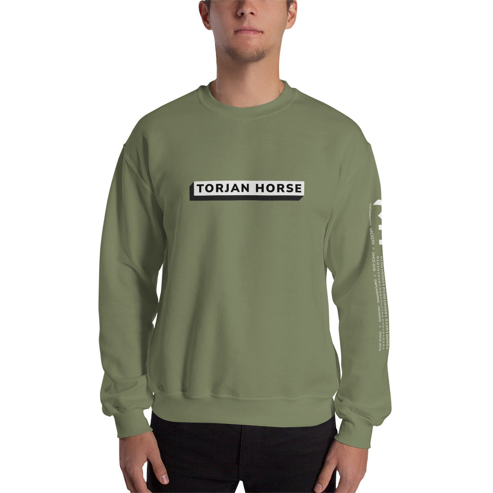 Trojan Horse - Unisex Sweatshirt by DarkByteGear