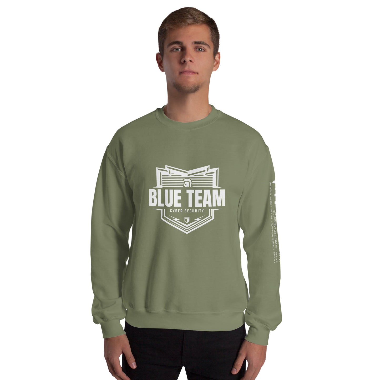 Cyber Security Blue Team V1 - Unisex Sweatshirt by DarkByteGear