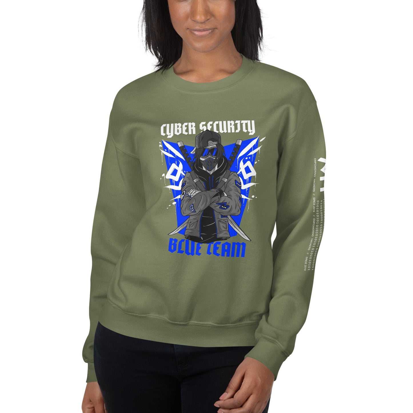 Cyber Security Blue Team V3 - Unisex Sweatshirt by DarkByteGear