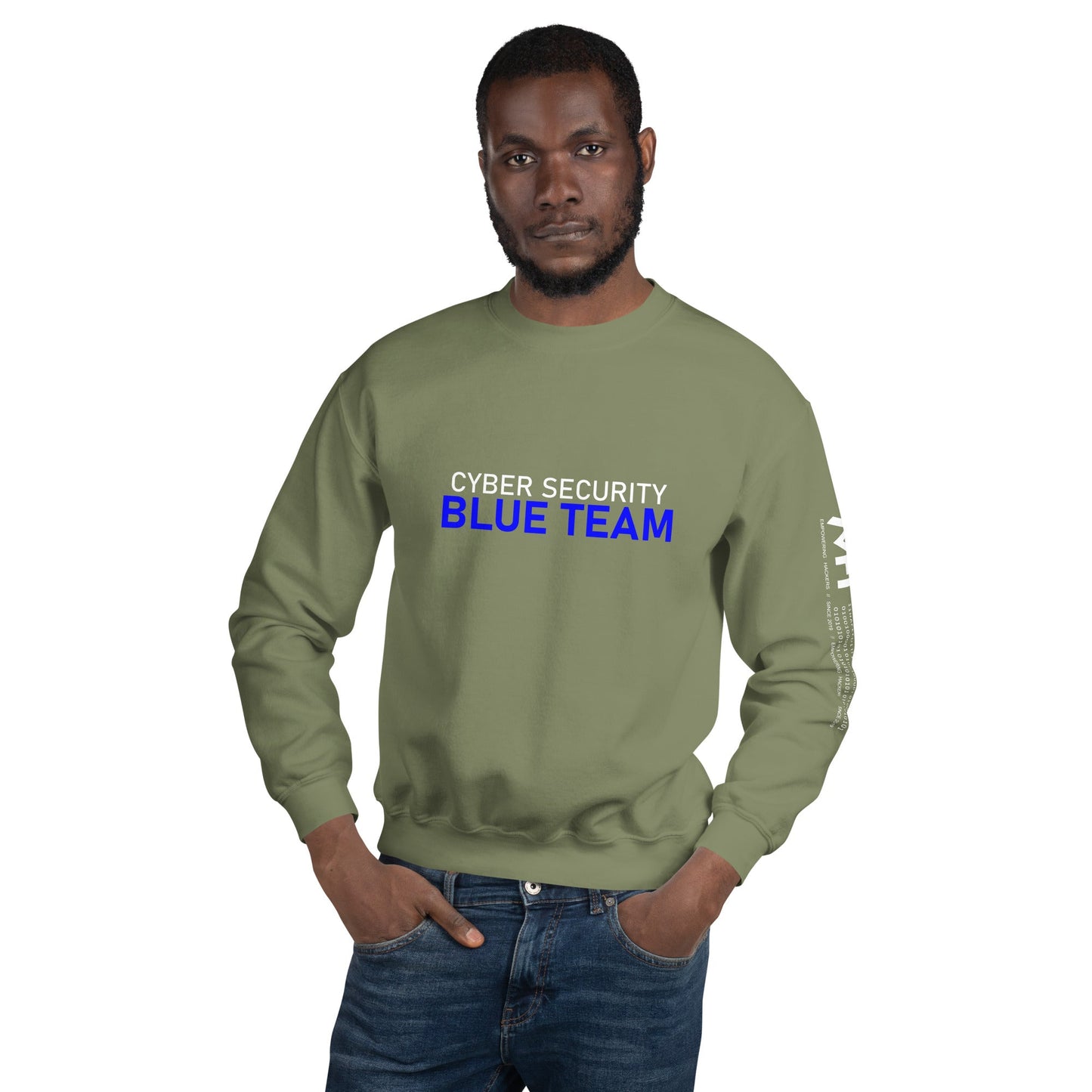 Cyber Security Blue team V4 - Unisex Sweatshirt by DarkByteGear
