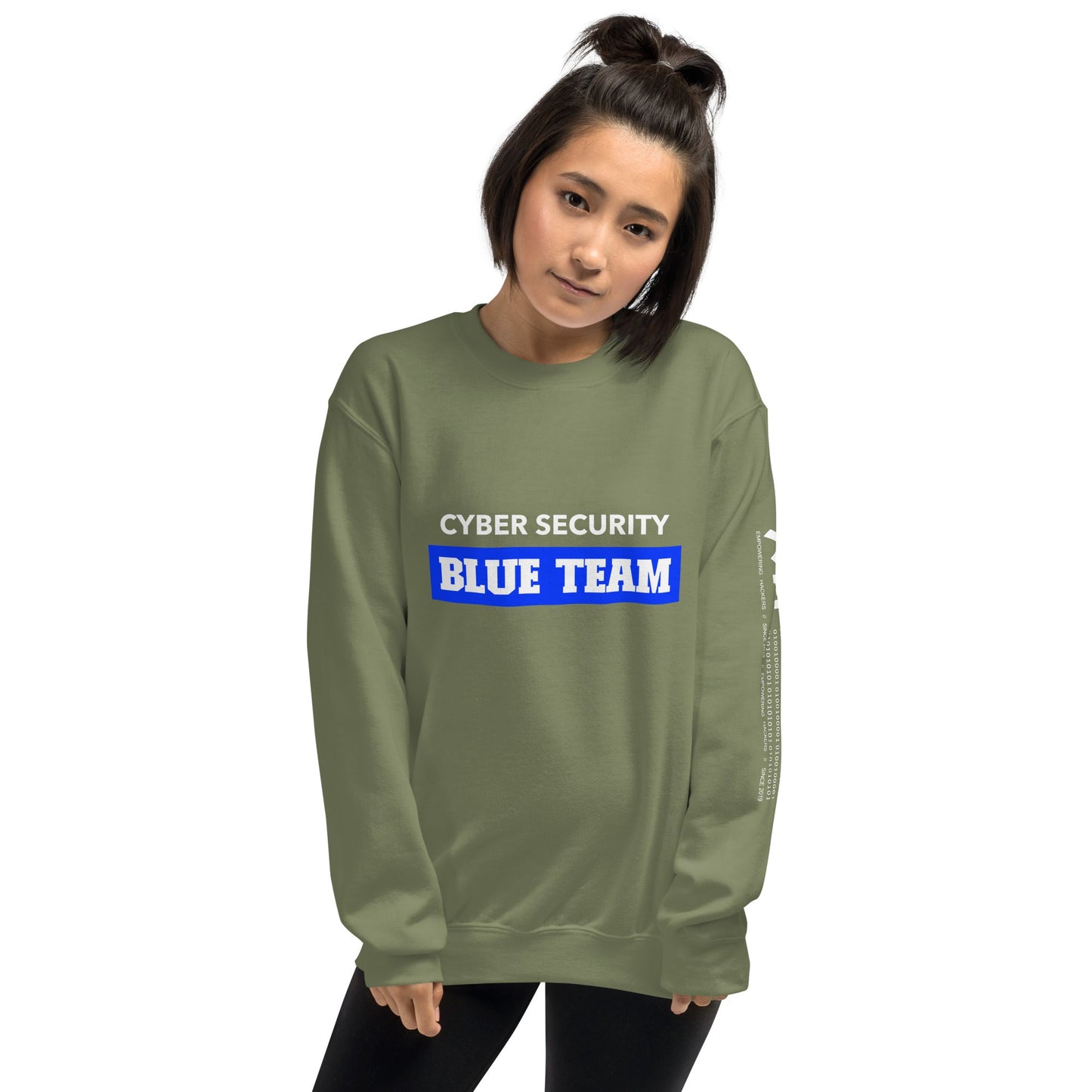 Cyber Security Blue Team V10 - Unisex Sweatshirt by DarkByteGear