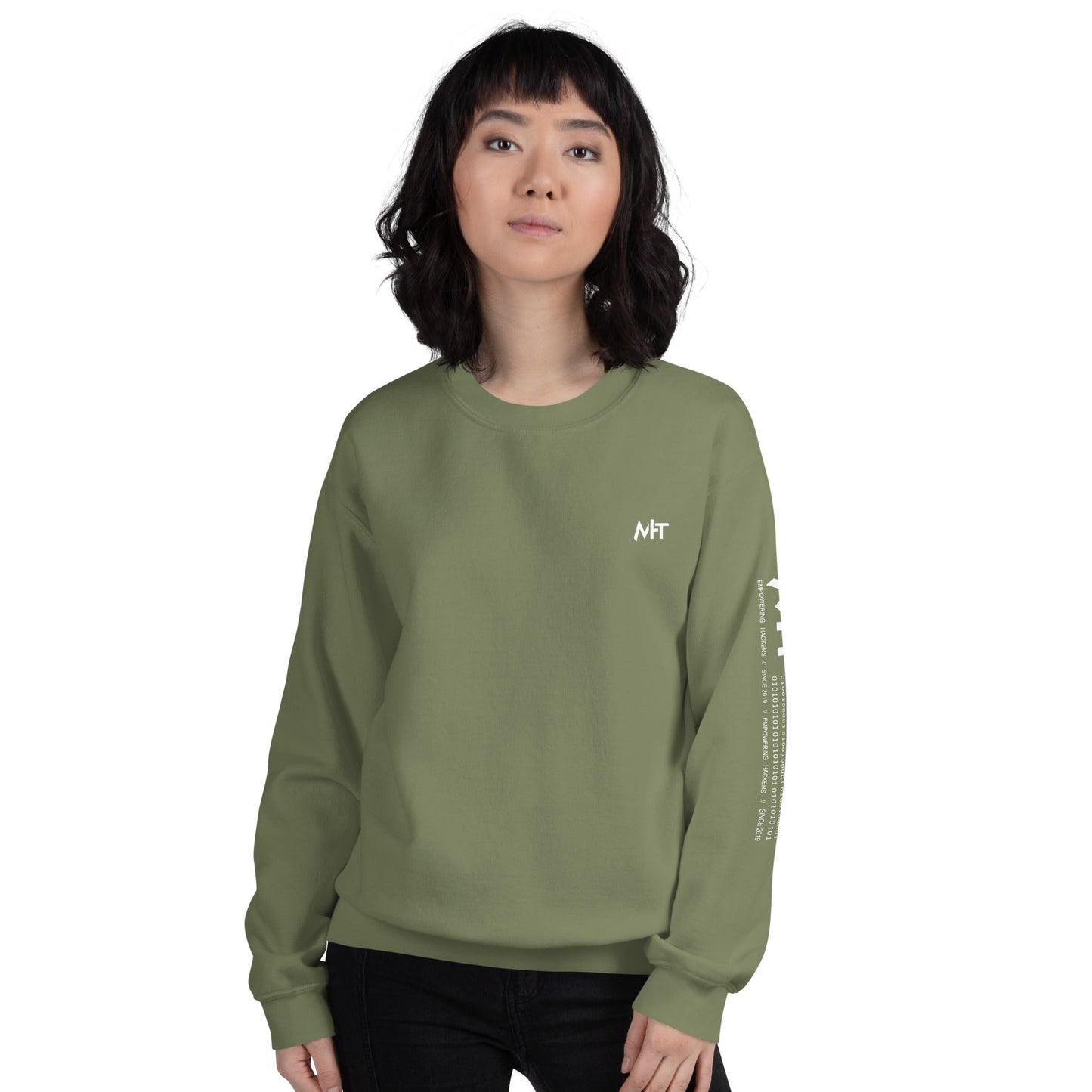 Cyber Security Blue Team V14 - Unisex Sweatshirt ( Back Print ) by DarkByteGear