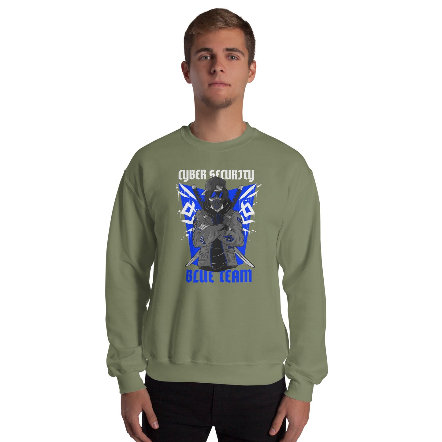 Cyber Security Blue Team V3 - Unisex Sweatshirt by DarkByteGear