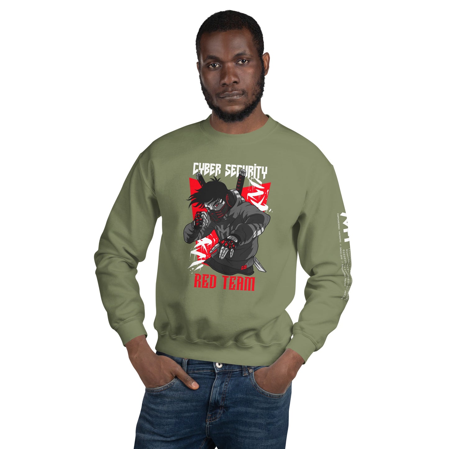 Cyber Security Red Team V3 - Unisex Sweatshirt by DarkByteGear
