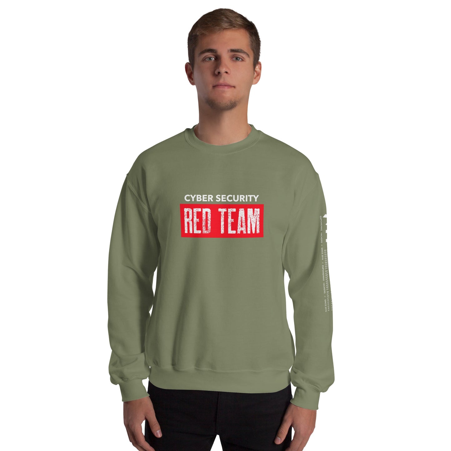 Cyber Security Red Team V1 - Unisex Sweatshirt by DarkByteGear