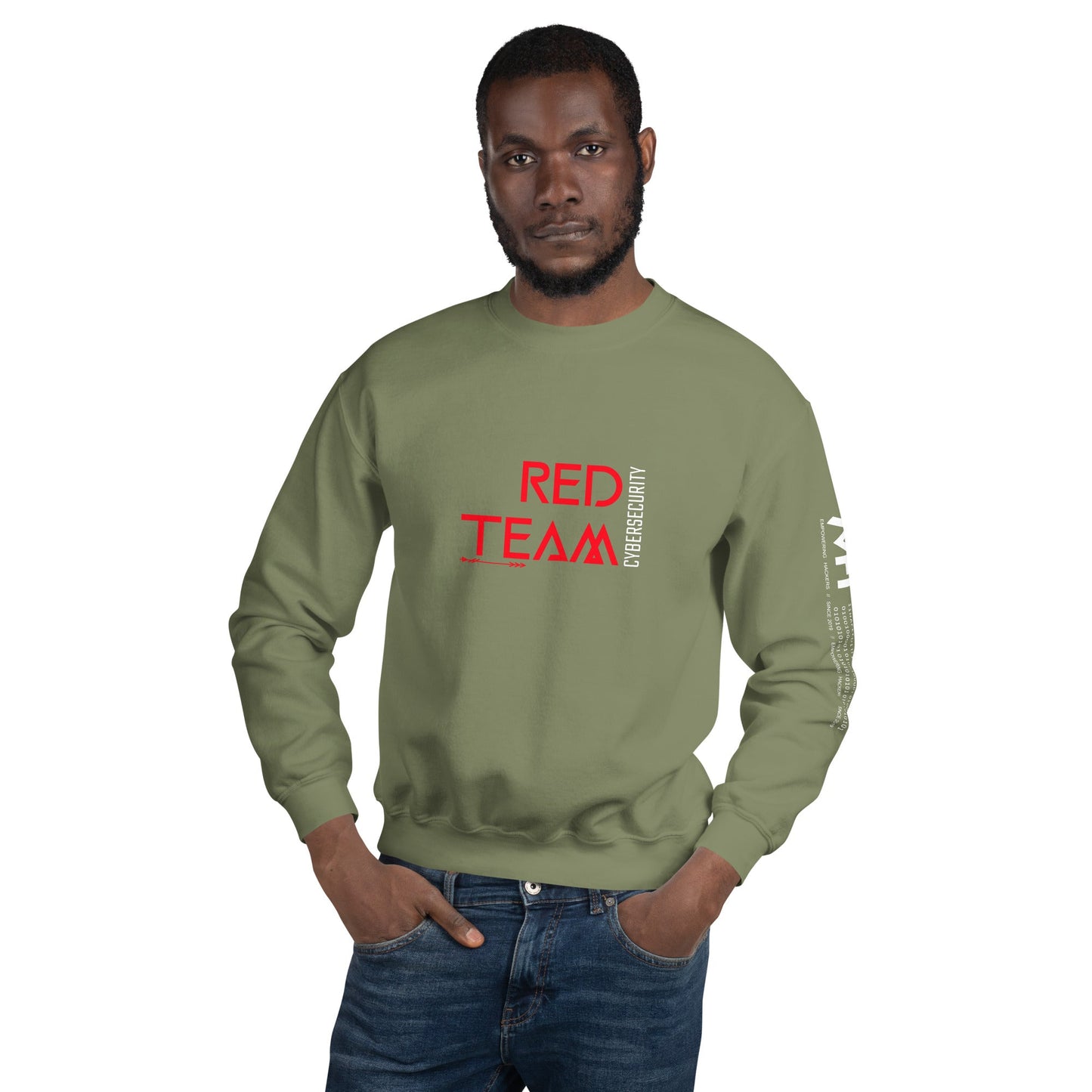 Cyber Security Red Team V4 - Unisex Sweatshirt by DarkByteGear