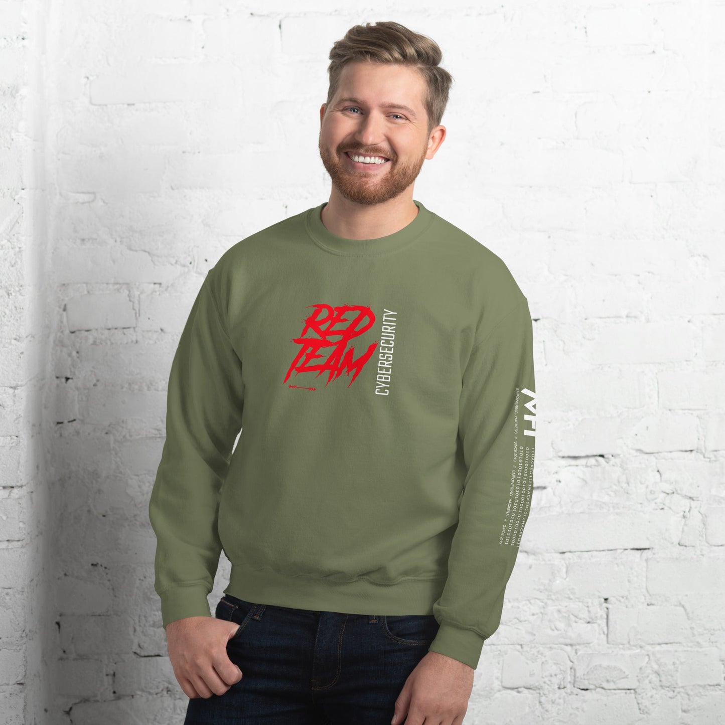 Cyber Security Red Team V6 - Unisex Sweatshirt by DarkByteGear