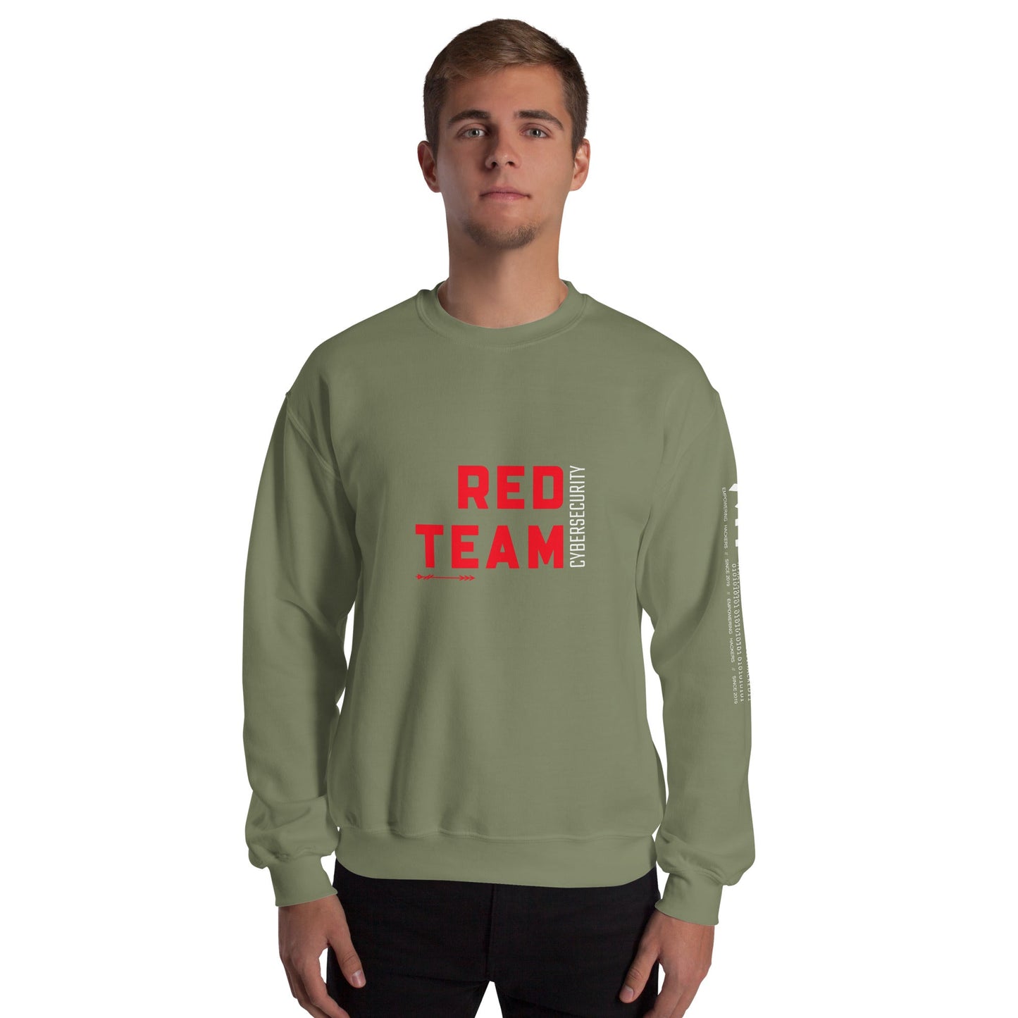 Cyber Security Red Team V7 - Unisex Sweatshirt by DarkByteGear