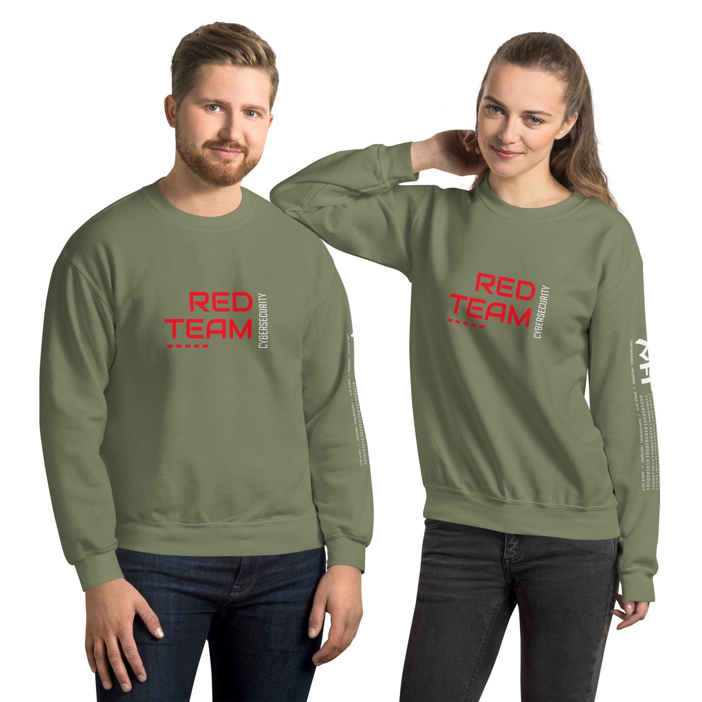 Cyber Security Red Team V14 - Unisex Sweatshirt by DarkByteGear