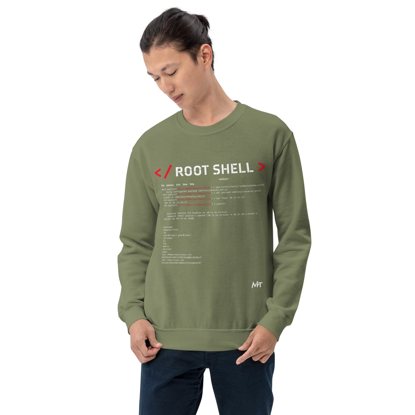 Root Shell - Unisex Sweatshirt by DarkByteGear