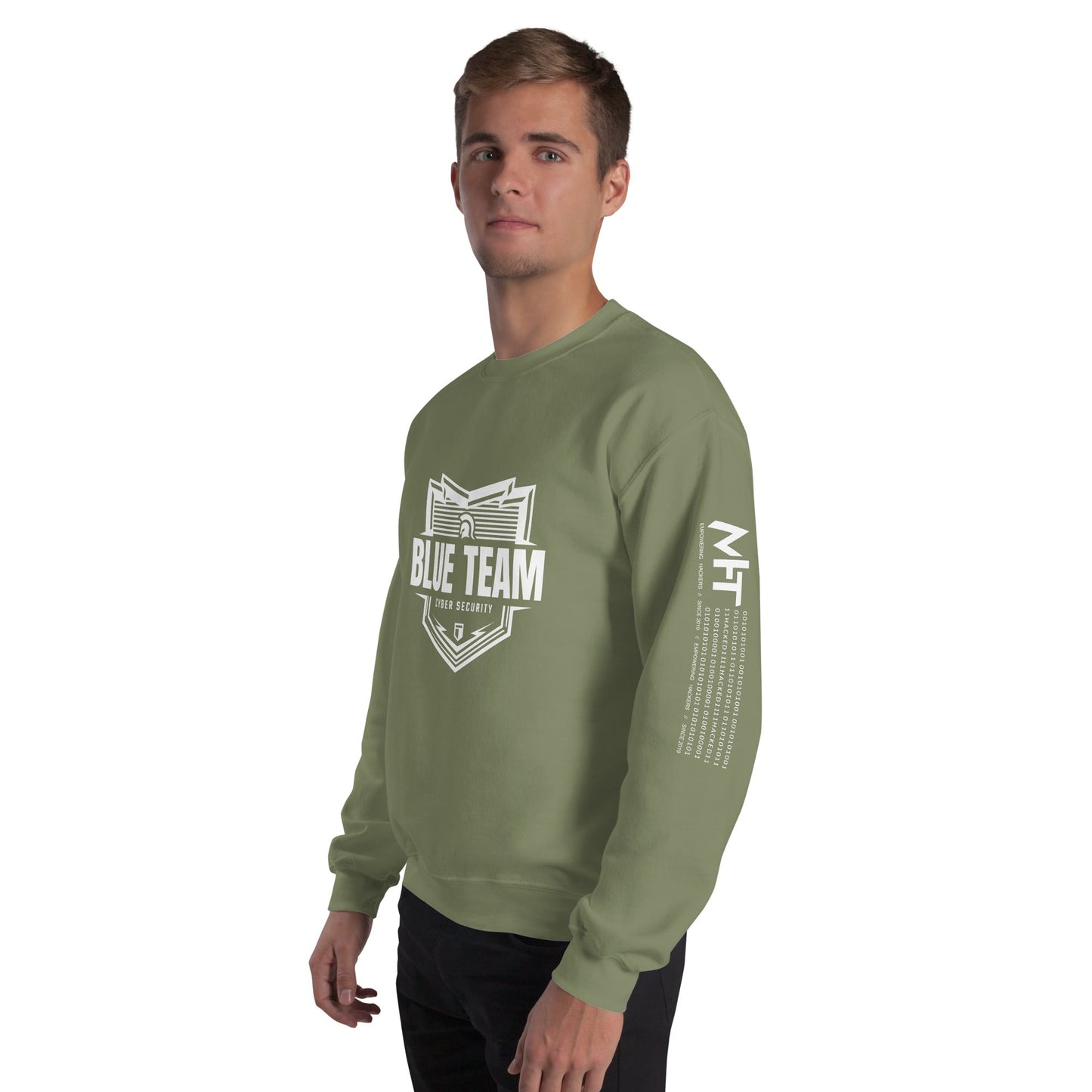 Cyber Security Blue Team V1 - Unisex Sweatshirt by DarkByteGear