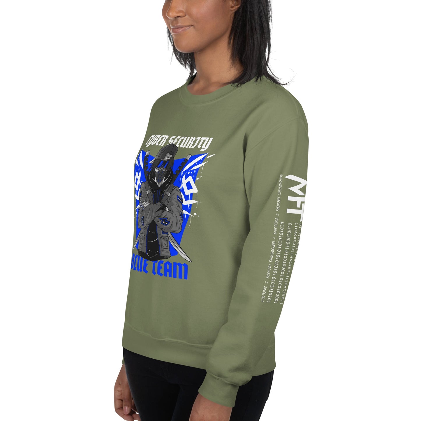 Cyber Security Blue Team V3 - Unisex Sweatshirt by DarkByteGear