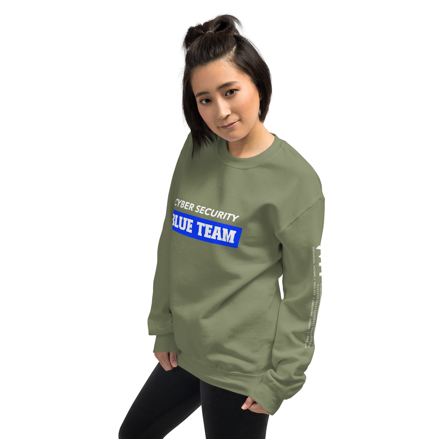 Cyber Security Blue Team V10 - Unisex Sweatshirt by DarkByteGear