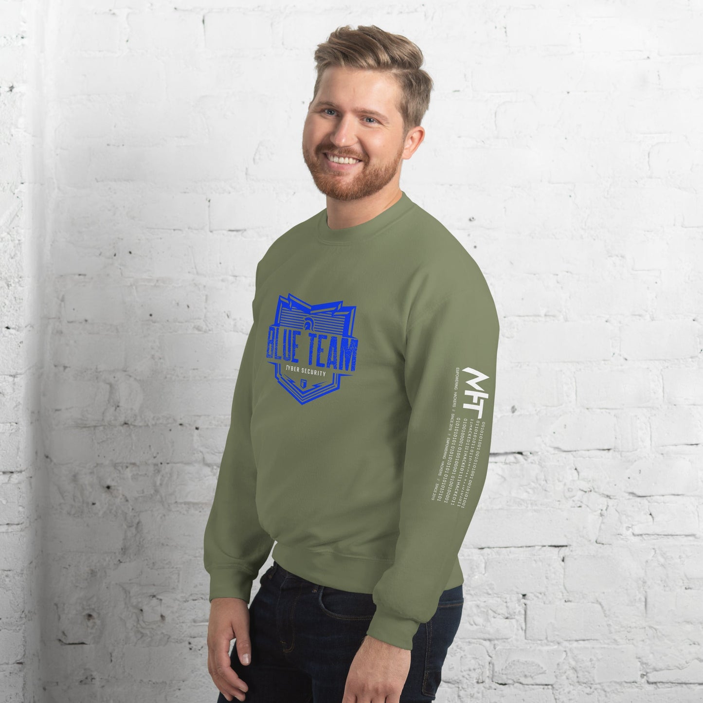 Cyber Security Blue Team V13 - Unisex Sweatshirt by DarkByteGear