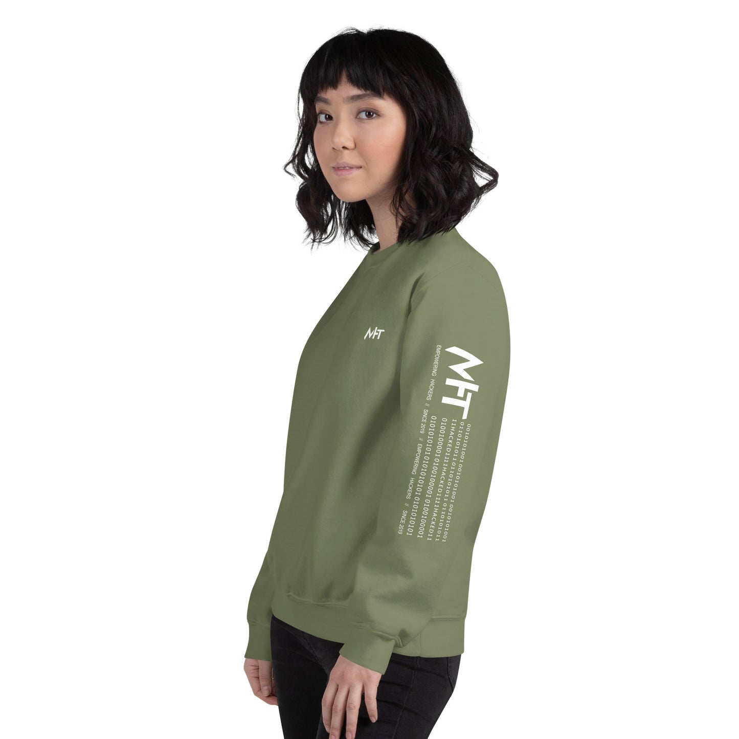 Cyber Security Blue Team V14 - Unisex Sweatshirt ( Back Print ) by DarkByteGear