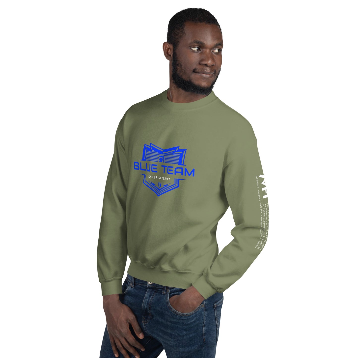 Cyber Security Blue Team V17 - Unisex Sweatshirt by DarkByteGear