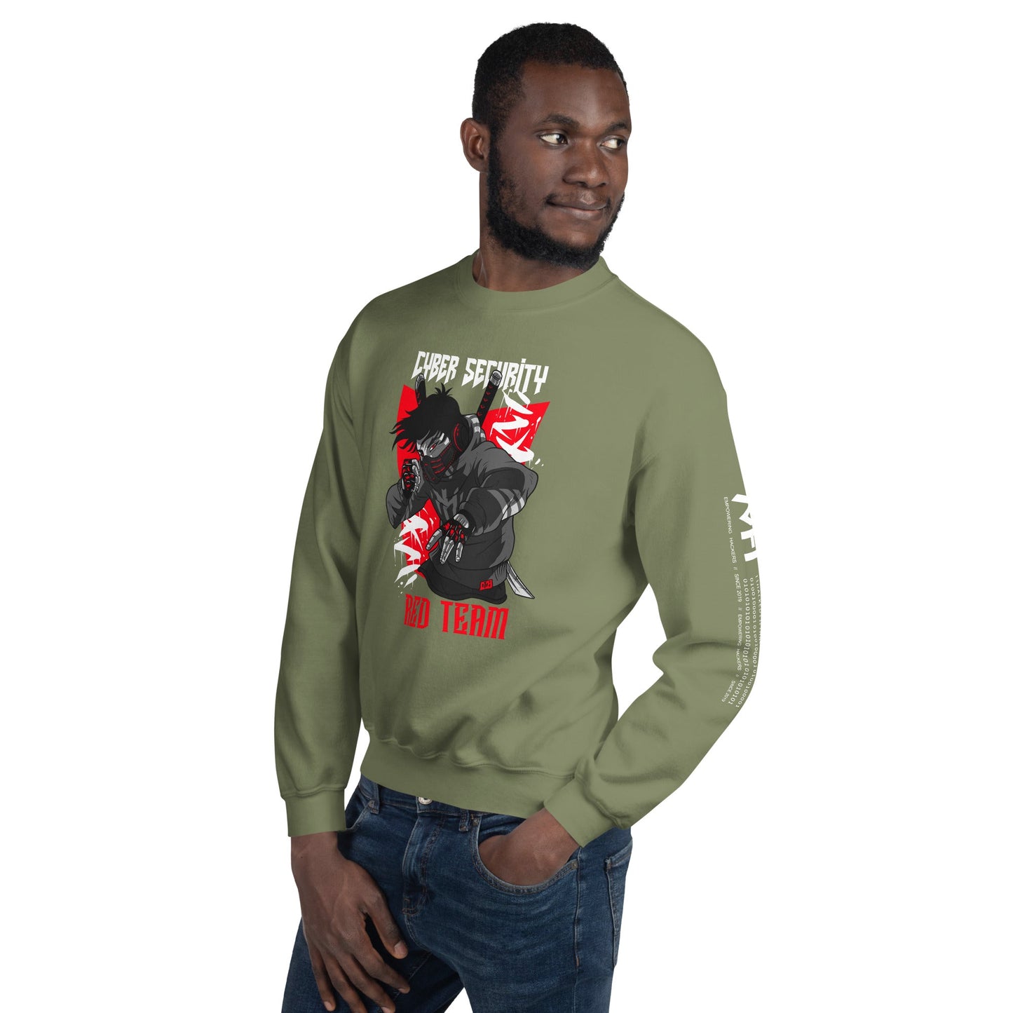 Cyber Security Red Team V3 - Unisex Sweatshirt by DarkByteGear
