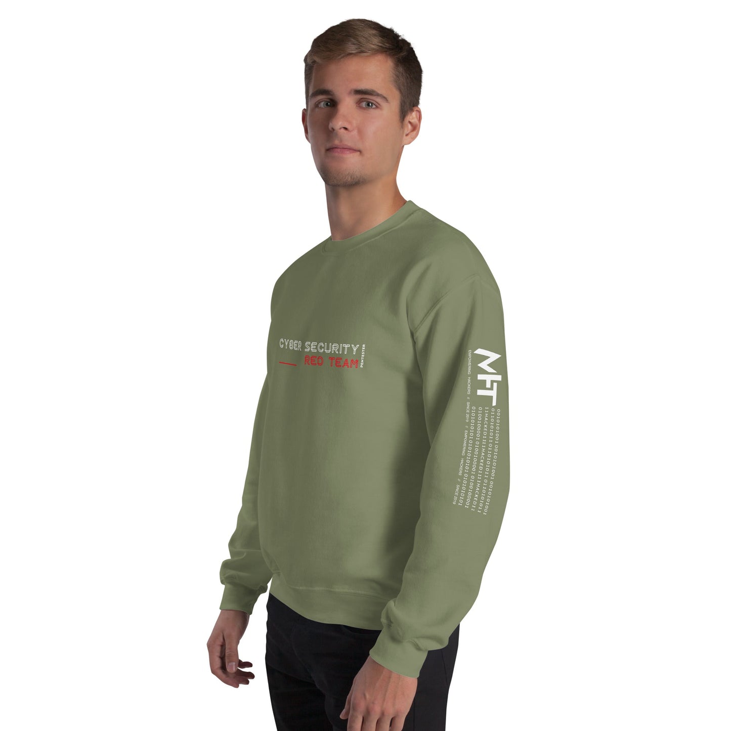 Cyber Security Red Team V2 - Unisex Sweatshirt by DarkByteGear