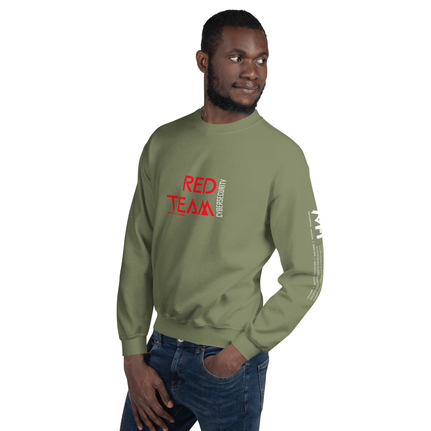 Cyber Security Red Team V4 - Unisex Sweatshirt by DarkByteGear