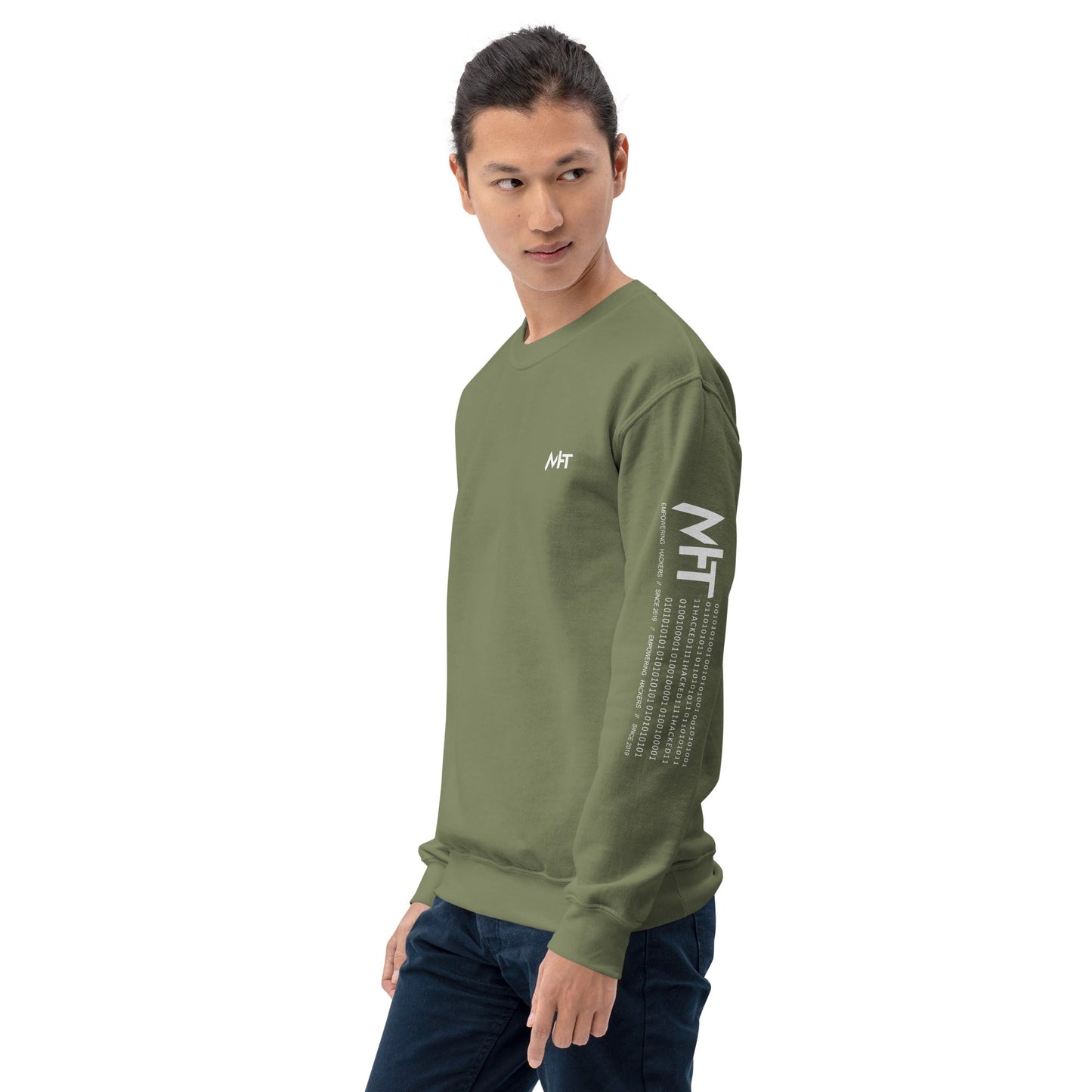 Cyber Security Red Team V13 - Unisex Sweatshirt ( Back Print ) by DarkByteGear