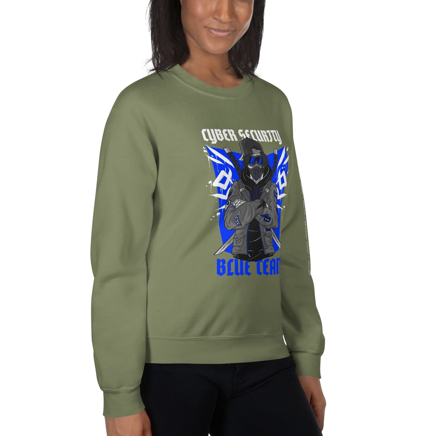 Cyber Security Blue Team V3 - Unisex Sweatshirt by DarkByteGear