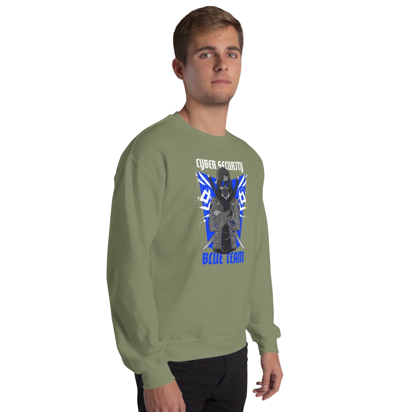 Cyber Security Blue Team V3 - Unisex Sweatshirt by DarkByteGear