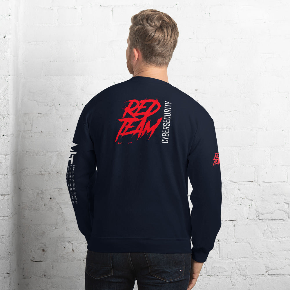 Cyber Security Red Team V10 - Unisex Sweatshirt by DarkByteGear