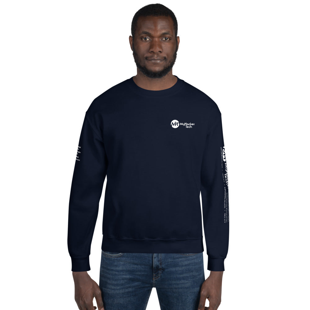 Computer Hacking Skills - Unisex Sweatshirt (all side print) by DarkByteGear