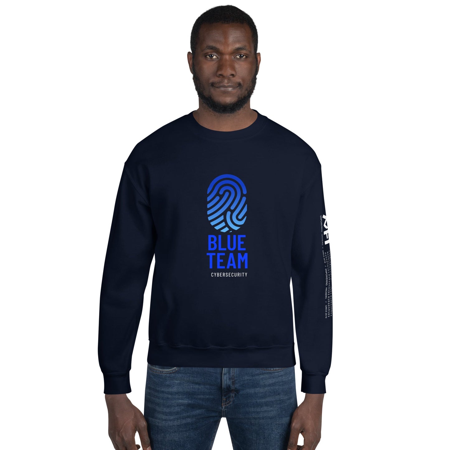 Cyber Security Blue Team v2 - Unisex Sweatshirt by DarkByteGear