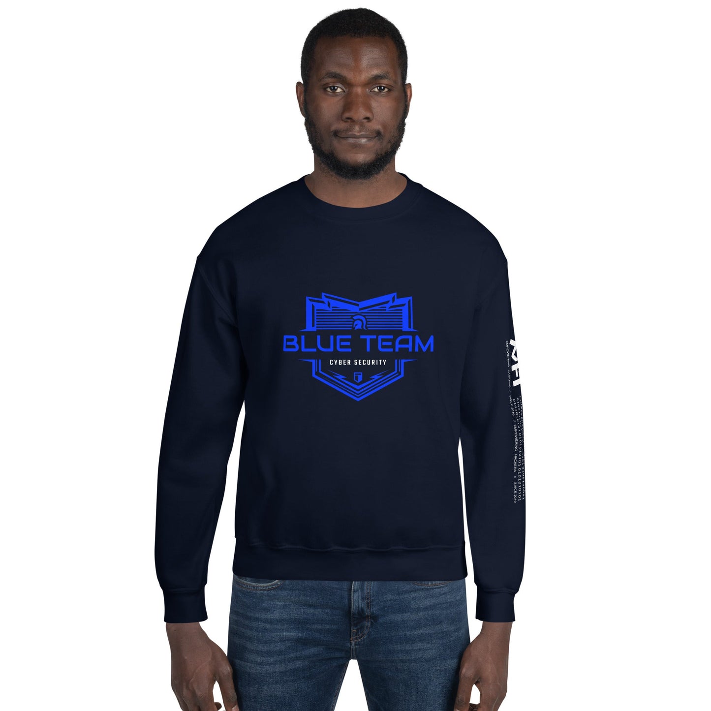 Cyber Security Blue Team V17 - Unisex Sweatshirt by DarkByteGear