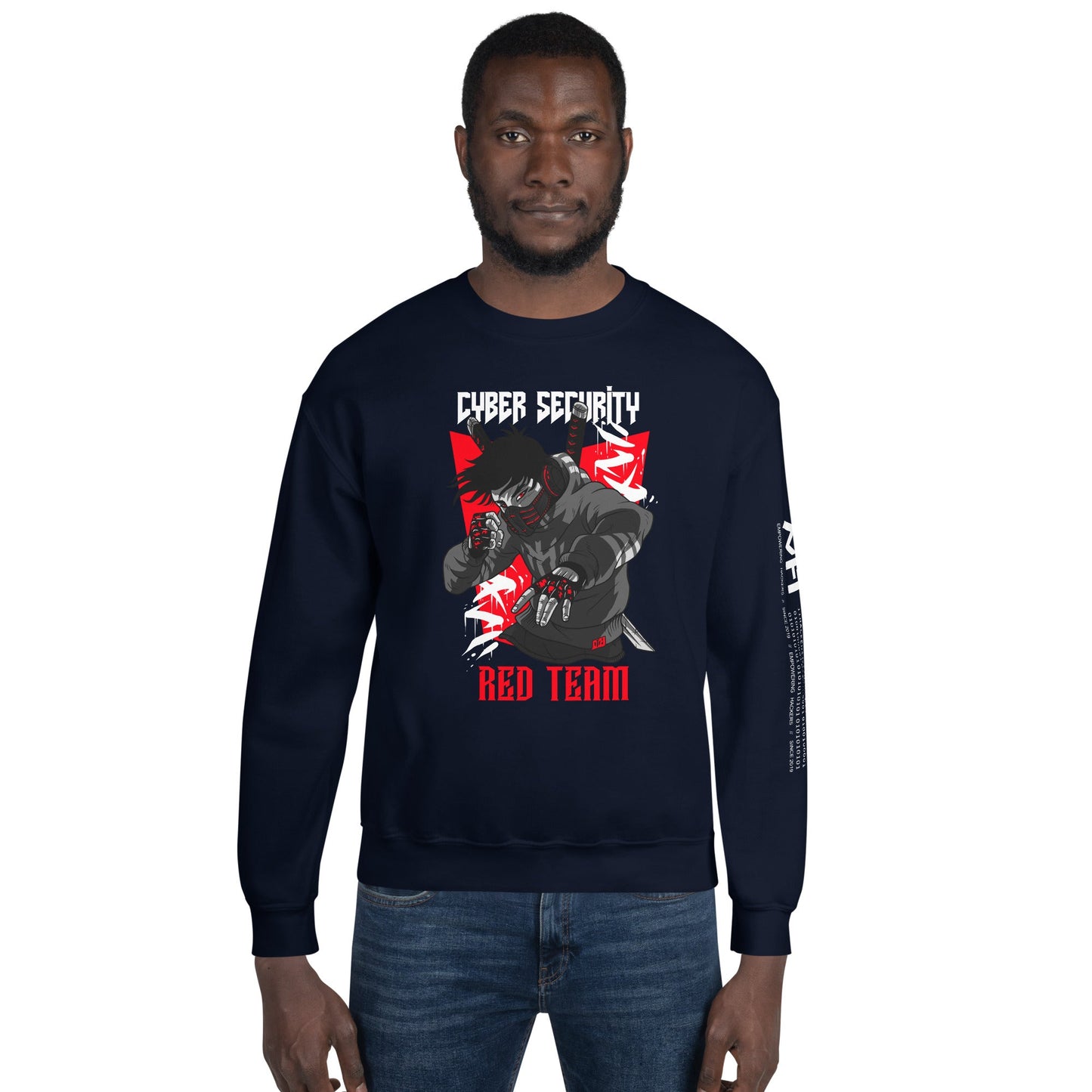Cyber Security Red Team V3 - Unisex Sweatshirt by DarkByteGear