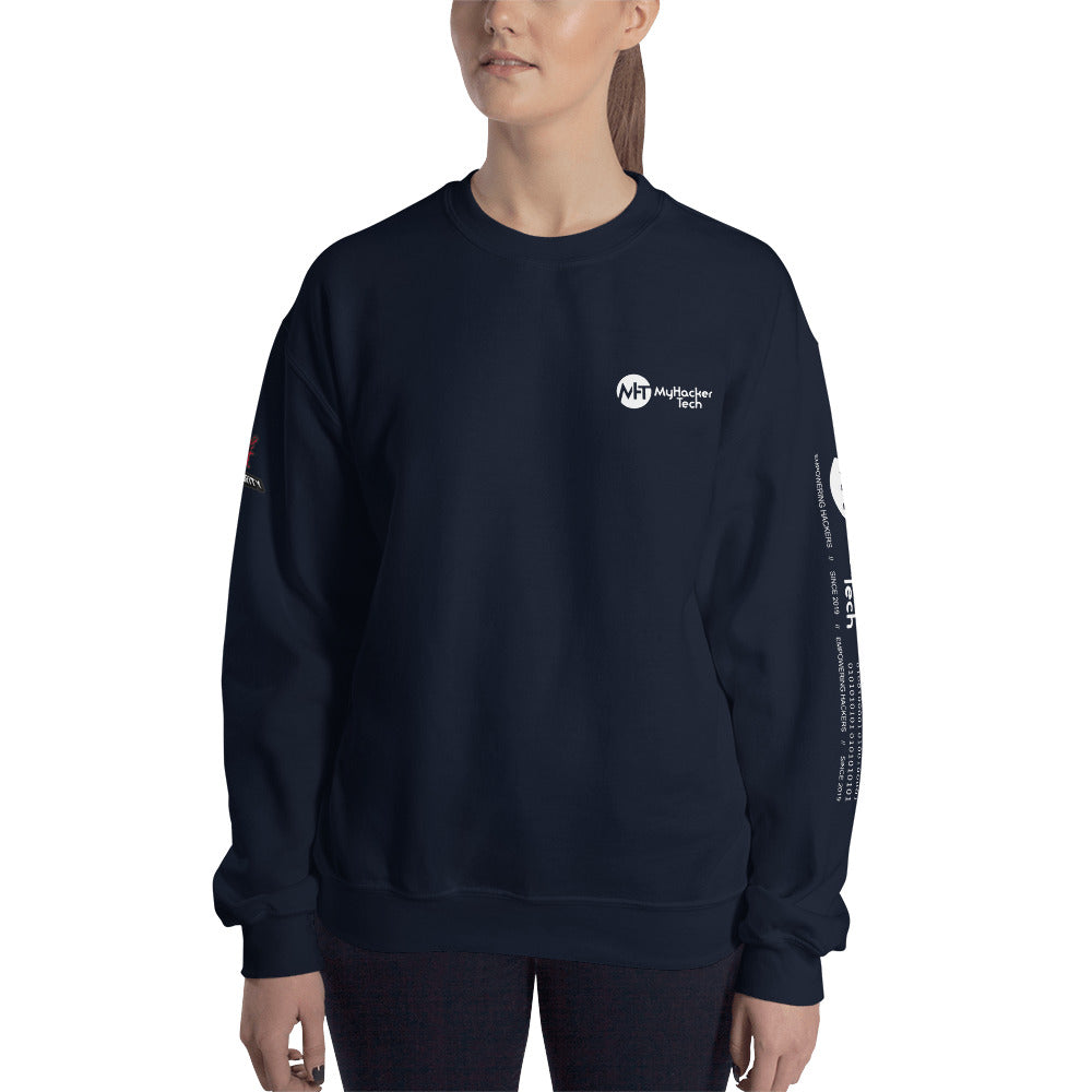 Cybersecurity Red Team v4 - Unisex Sweatshirt (all sides print) by DarkByteGear