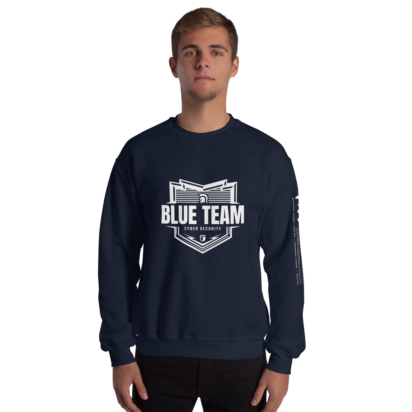 Cyber Security Blue Team V1 - Unisex Sweatshirt by DarkByteGear