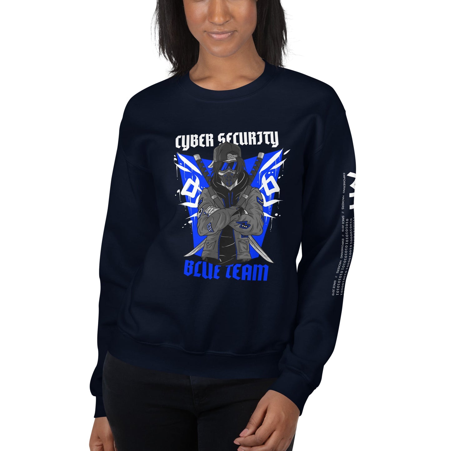 Cyber Security Blue Team V3 - Unisex Sweatshirt by DarkByteGear