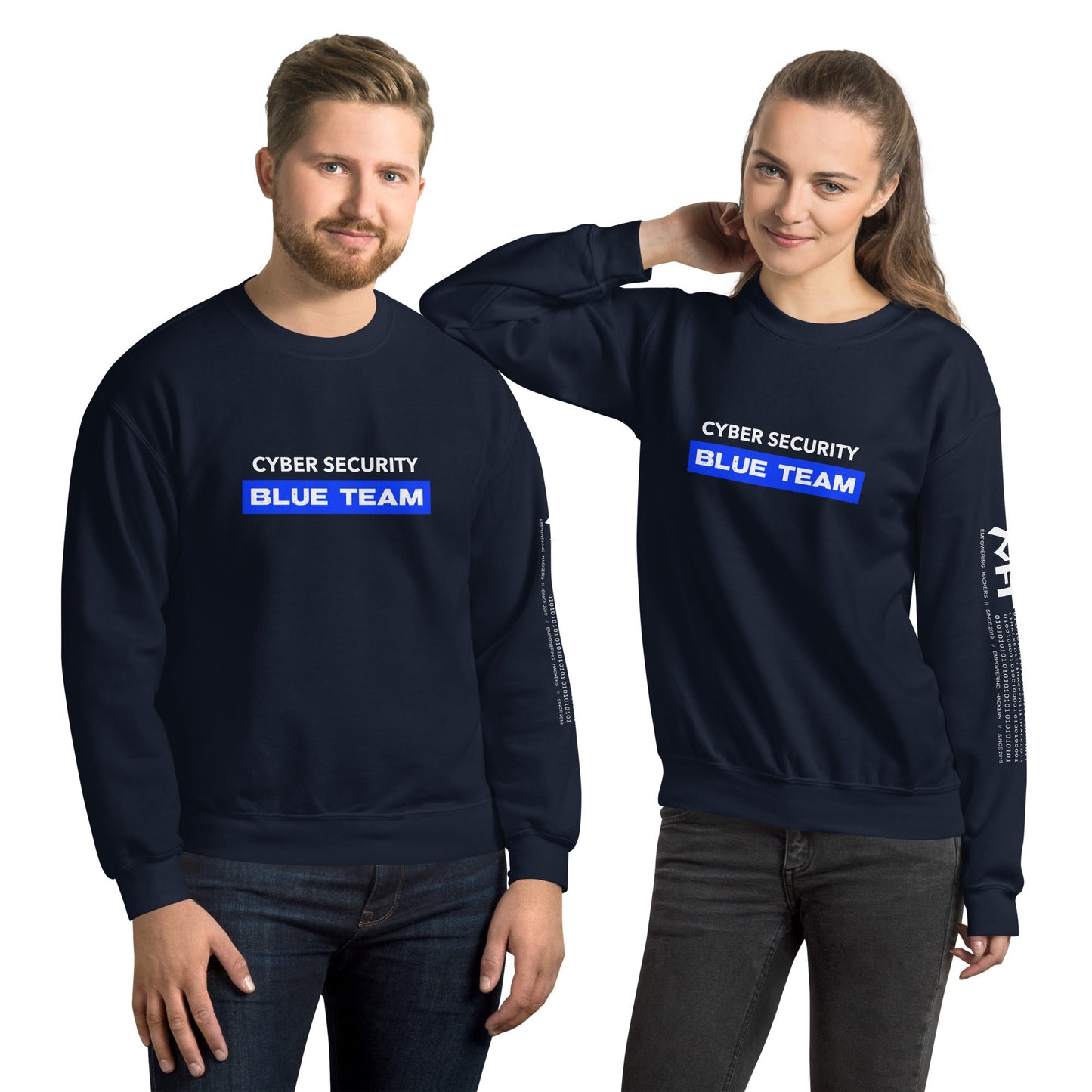 Cyber Security Blue Team V9 - Unisex Sweatshirt by DarkByteGear