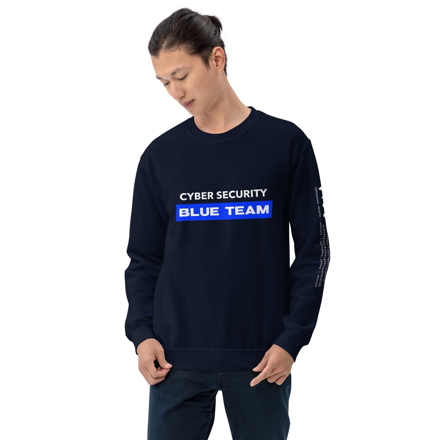 Cyber Security Blue Team V9 - Unisex Sweatshirt by DarkByteGear