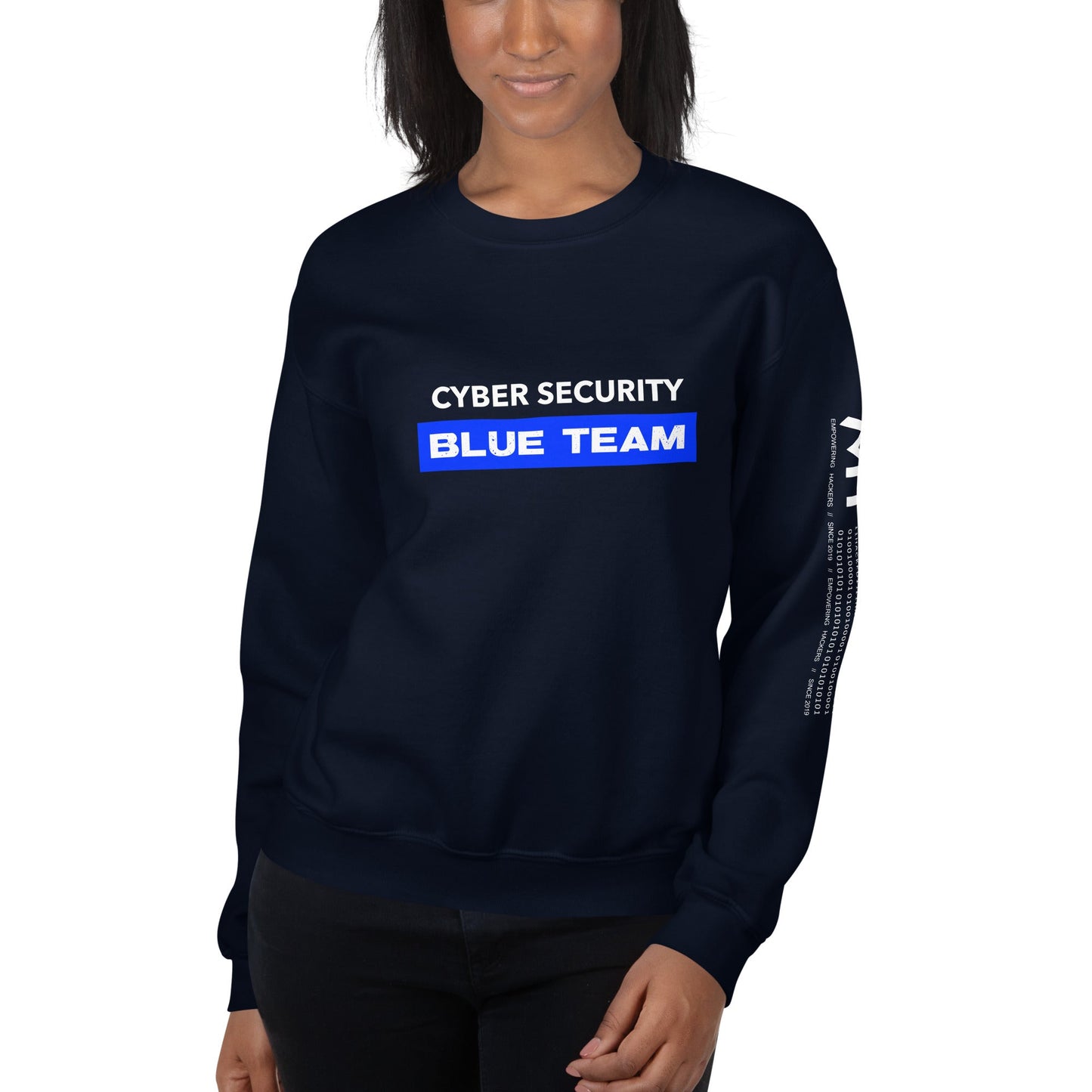 Cyber Security Blue Team V9 - Unisex Sweatshirt by DarkByteGear
