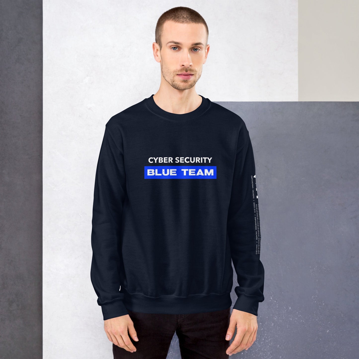 Cyber Security Blue Team V9 - Unisex Sweatshirt by DarkByteGear