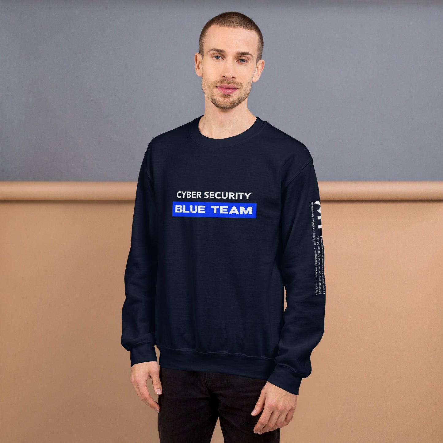 Cyber Security Blue Team V9 - Unisex Sweatshirt by DarkByteGear