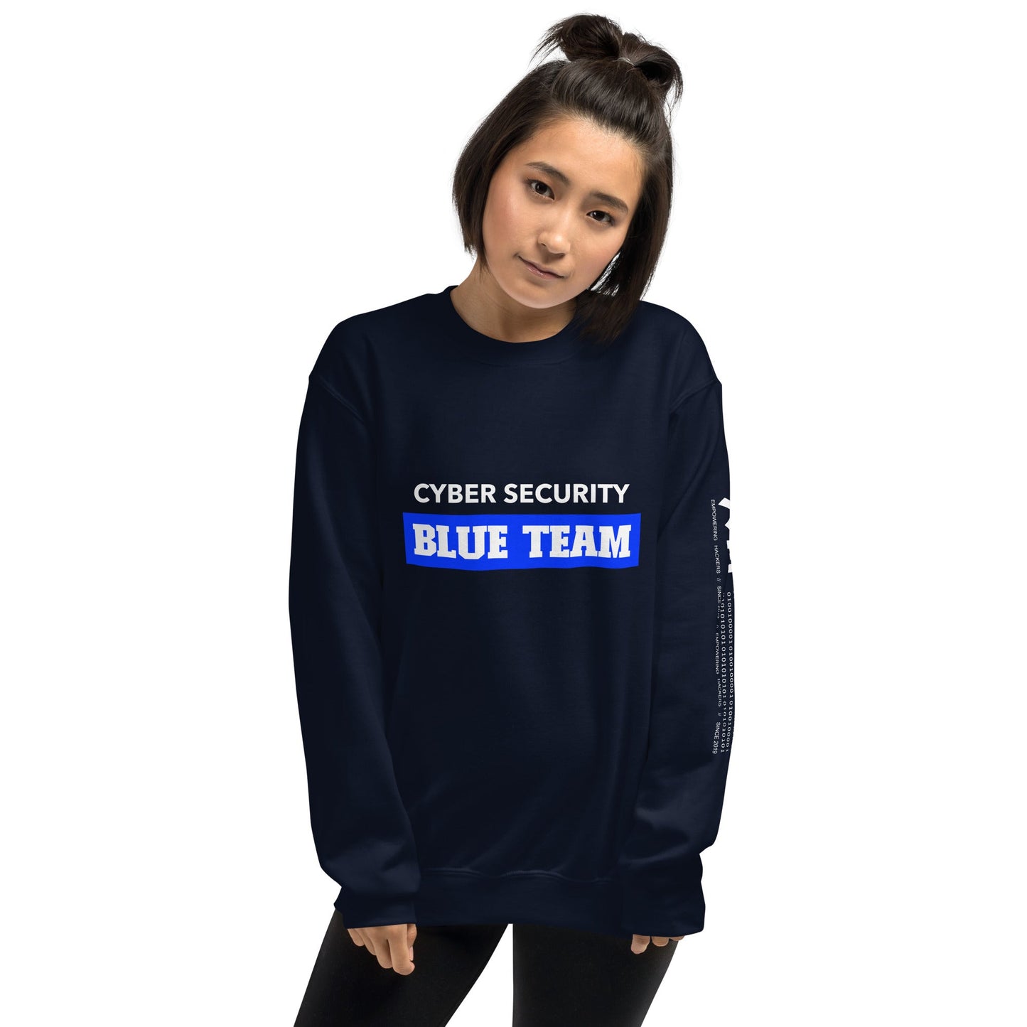 Cyber Security Blue Team V10 - Unisex Sweatshirt by DarkByteGear