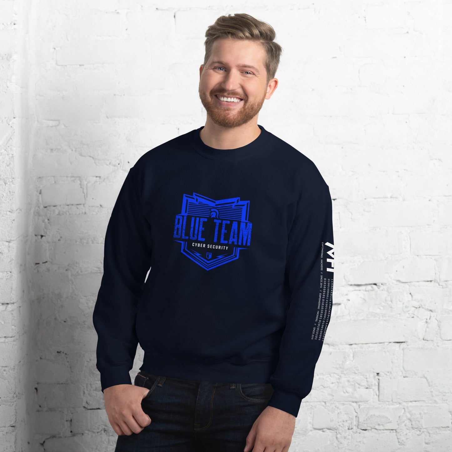 Cyber Security Blue Team V13 - Unisex Sweatshirt by DarkByteGear