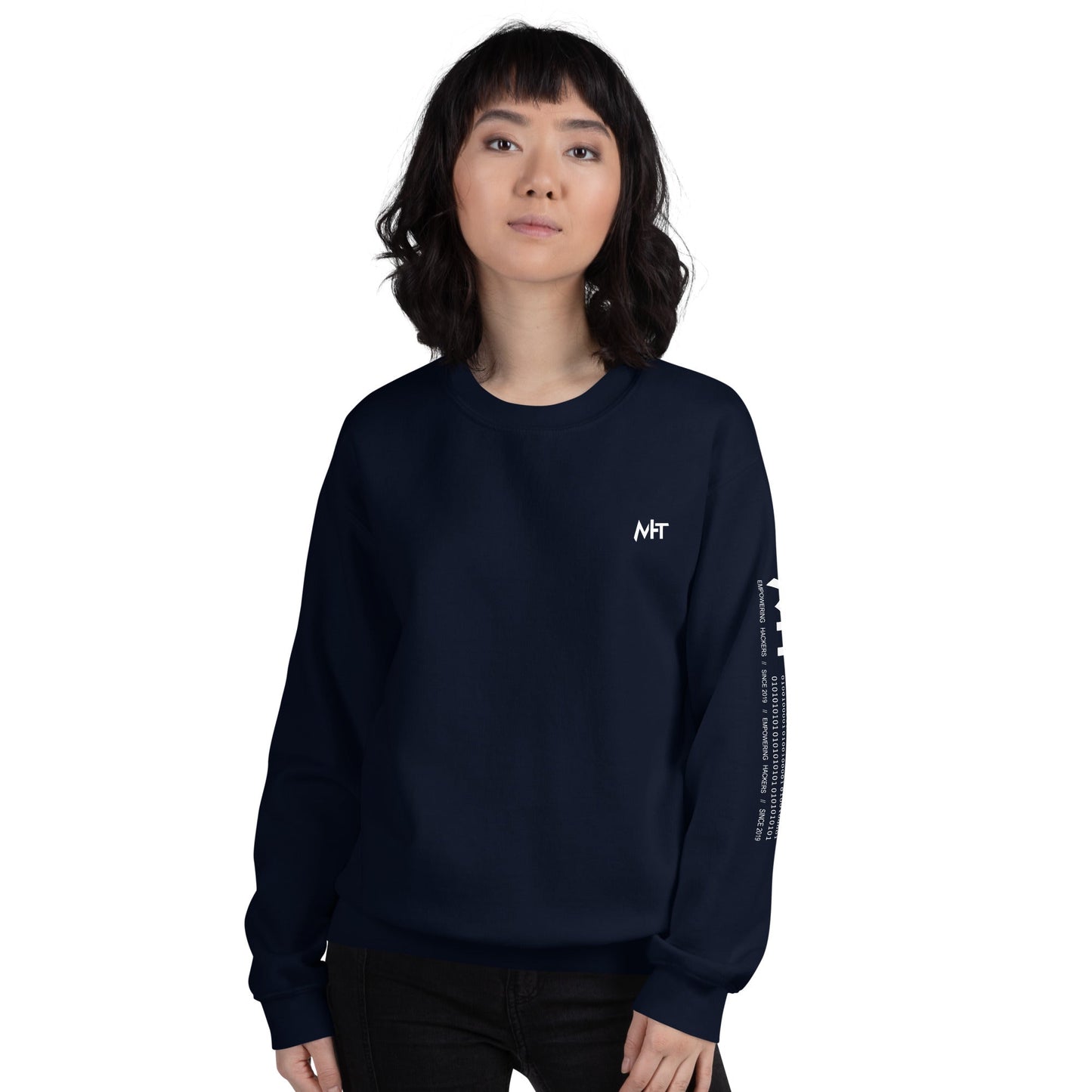 Cyber Security Blue Team V14 - Unisex Sweatshirt ( Back Print ) by DarkByteGear