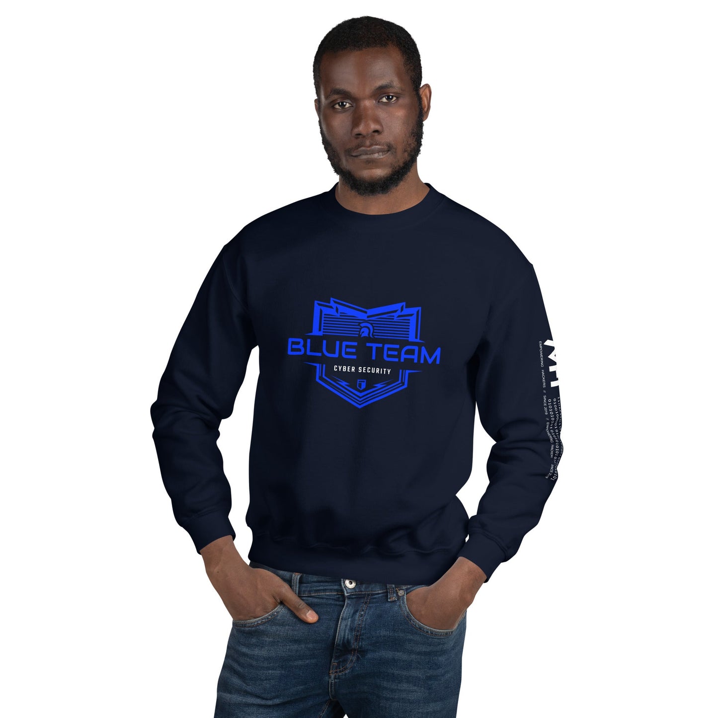Cyber Security Blue Team V17 - Unisex Sweatshirt by DarkByteGear