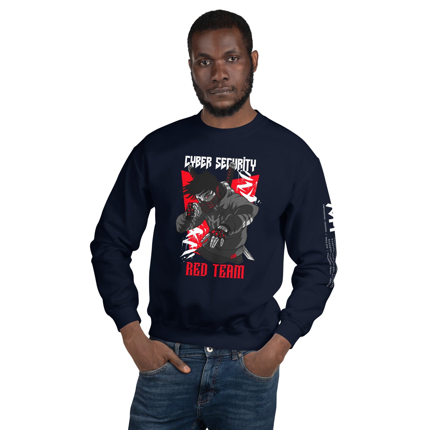 Cyber Security Red Team V3 - Unisex Sweatshirt by DarkByteGear