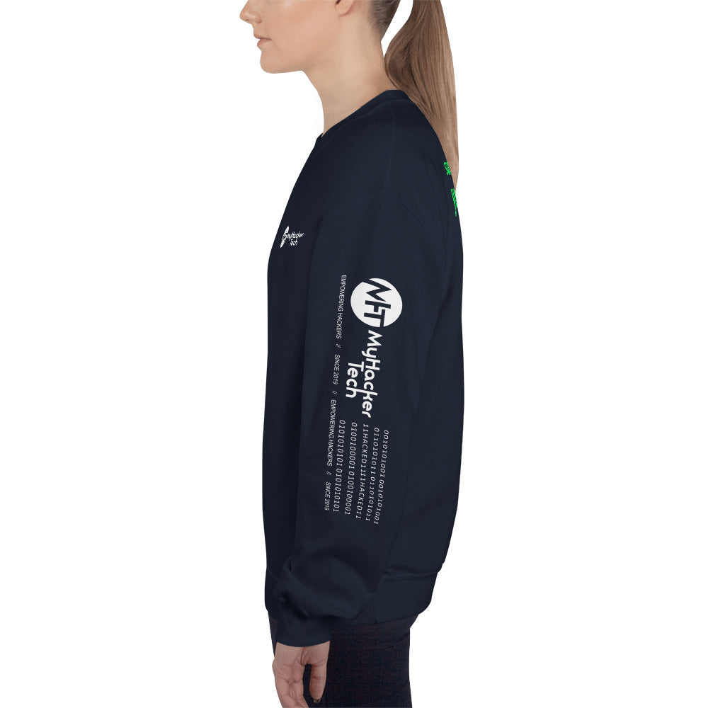 sudo rm -f yourself - Unisex Sweatshirt (all sides print) by DarkByteGear