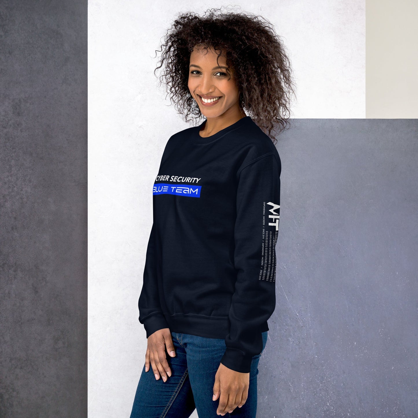 Cyber Security Blue Team V8 - Unisex Sweatshirt by DarkByteGear