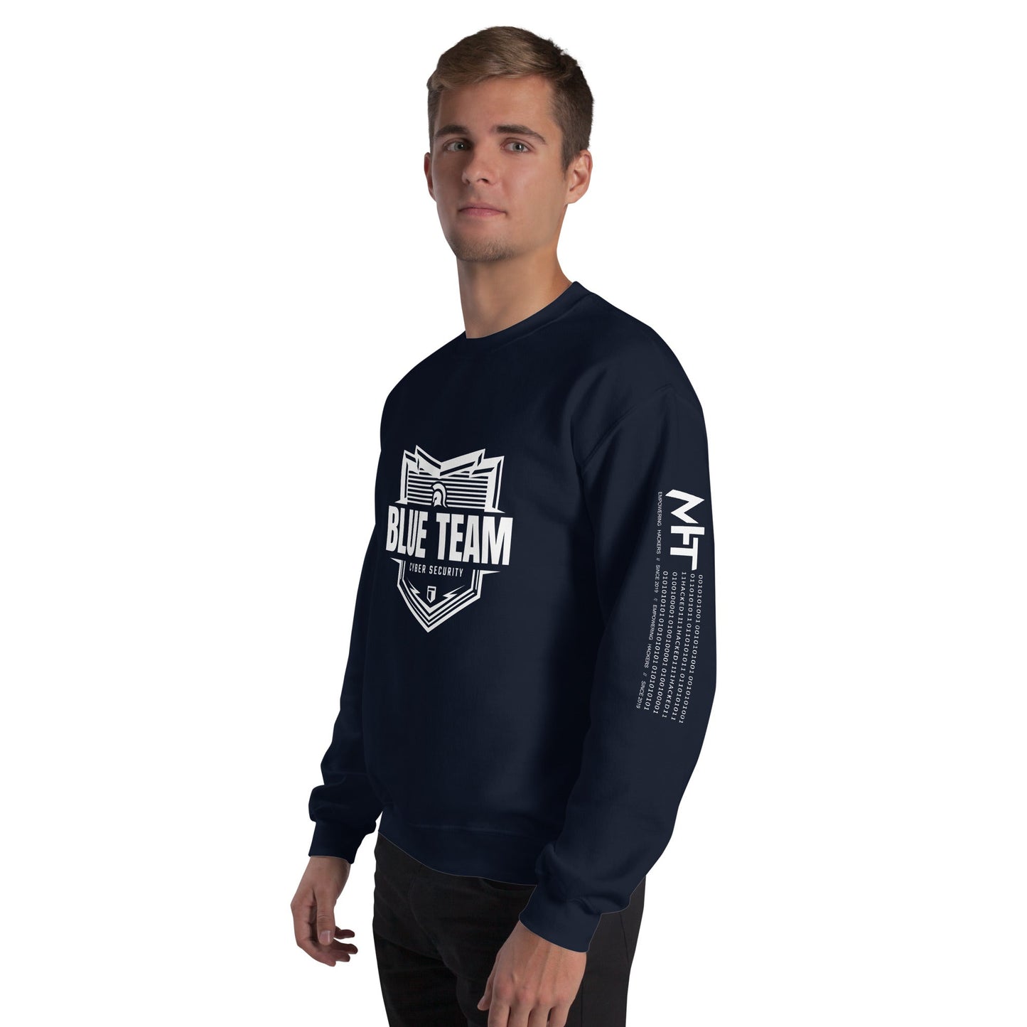 Cyber Security Blue Team V1 - Unisex Sweatshirt by DarkByteGear