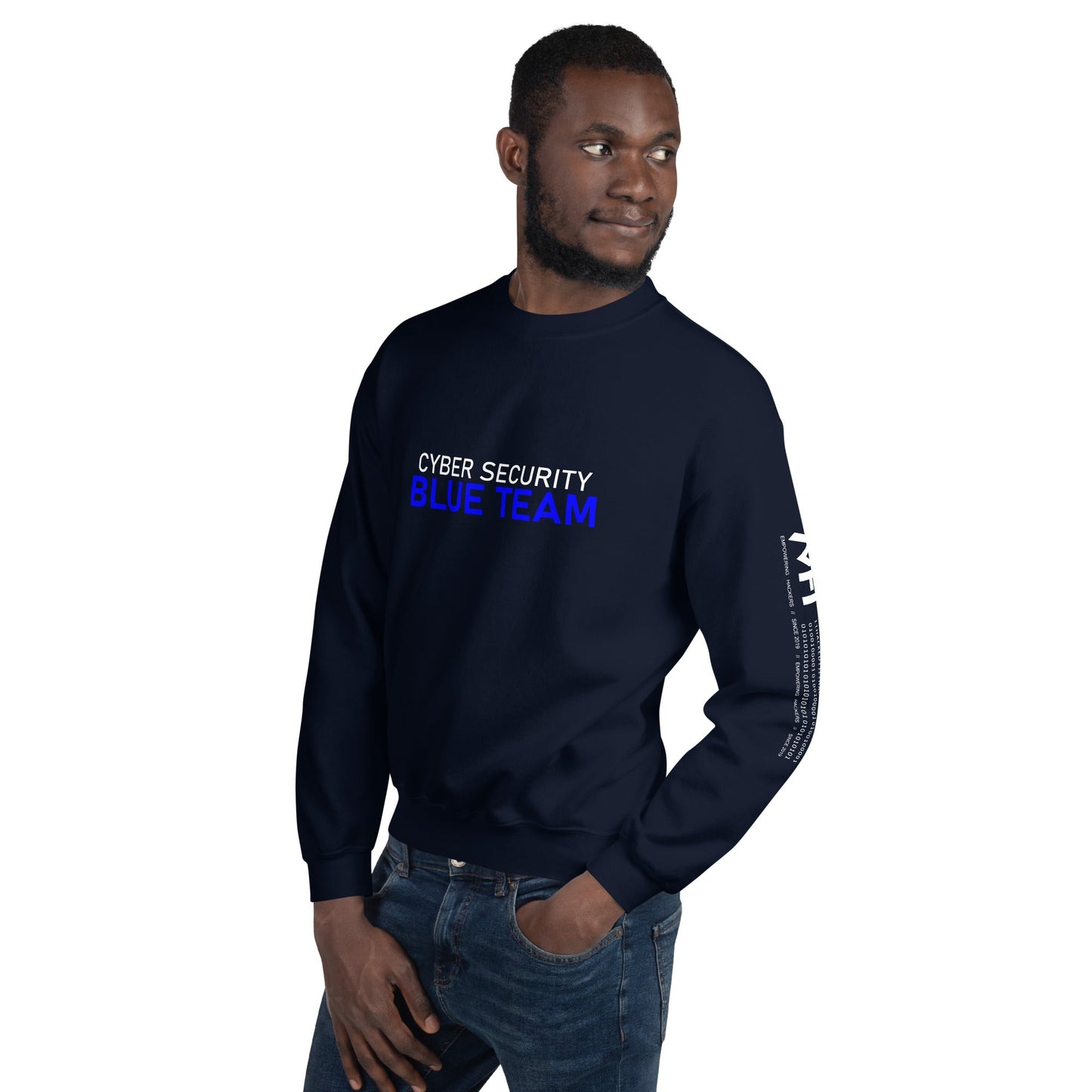 Cyber Security Blue team V4 - Unisex Sweatshirt by DarkByteGear