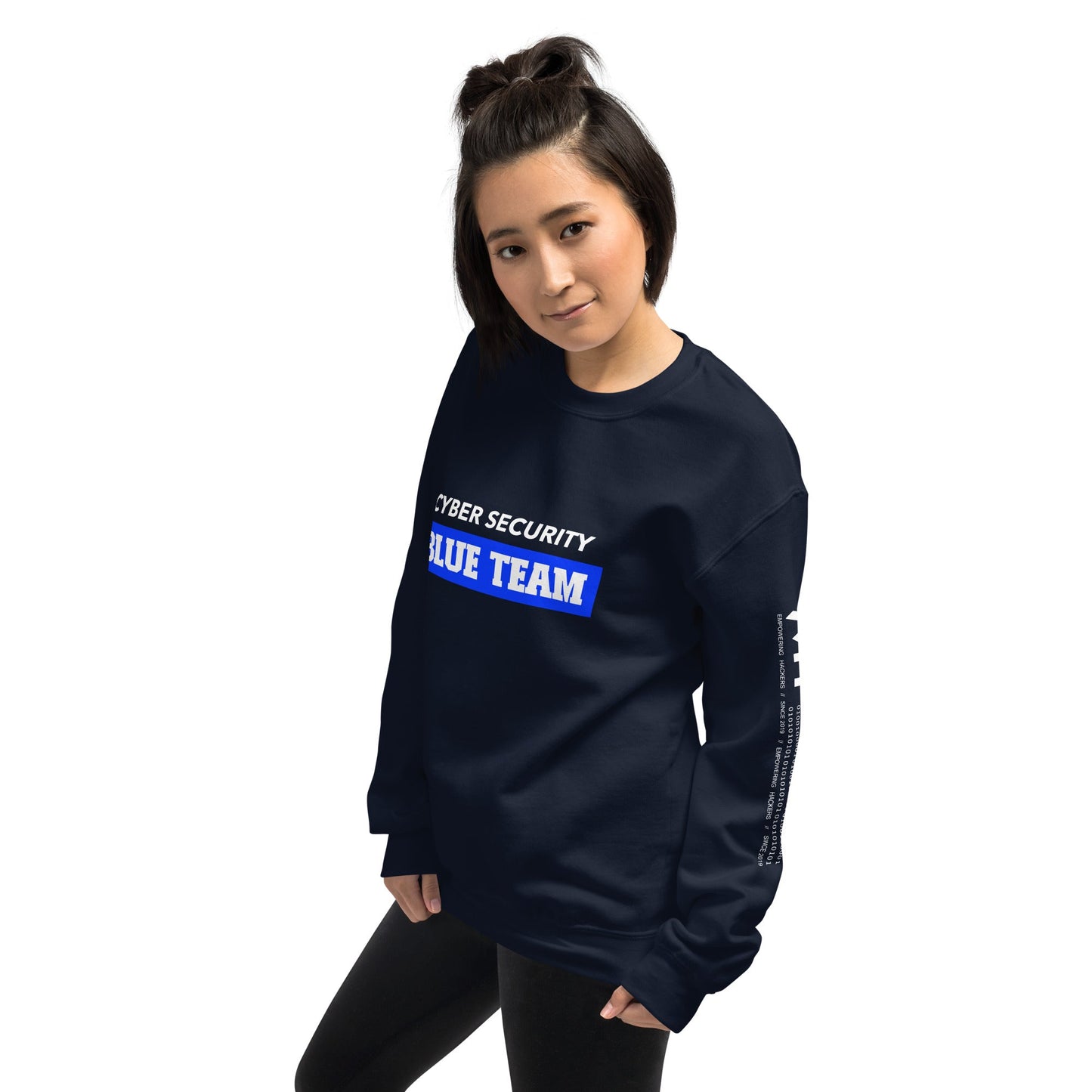 Cyber Security Blue Team V10 - Unisex Sweatshirt by DarkByteGear