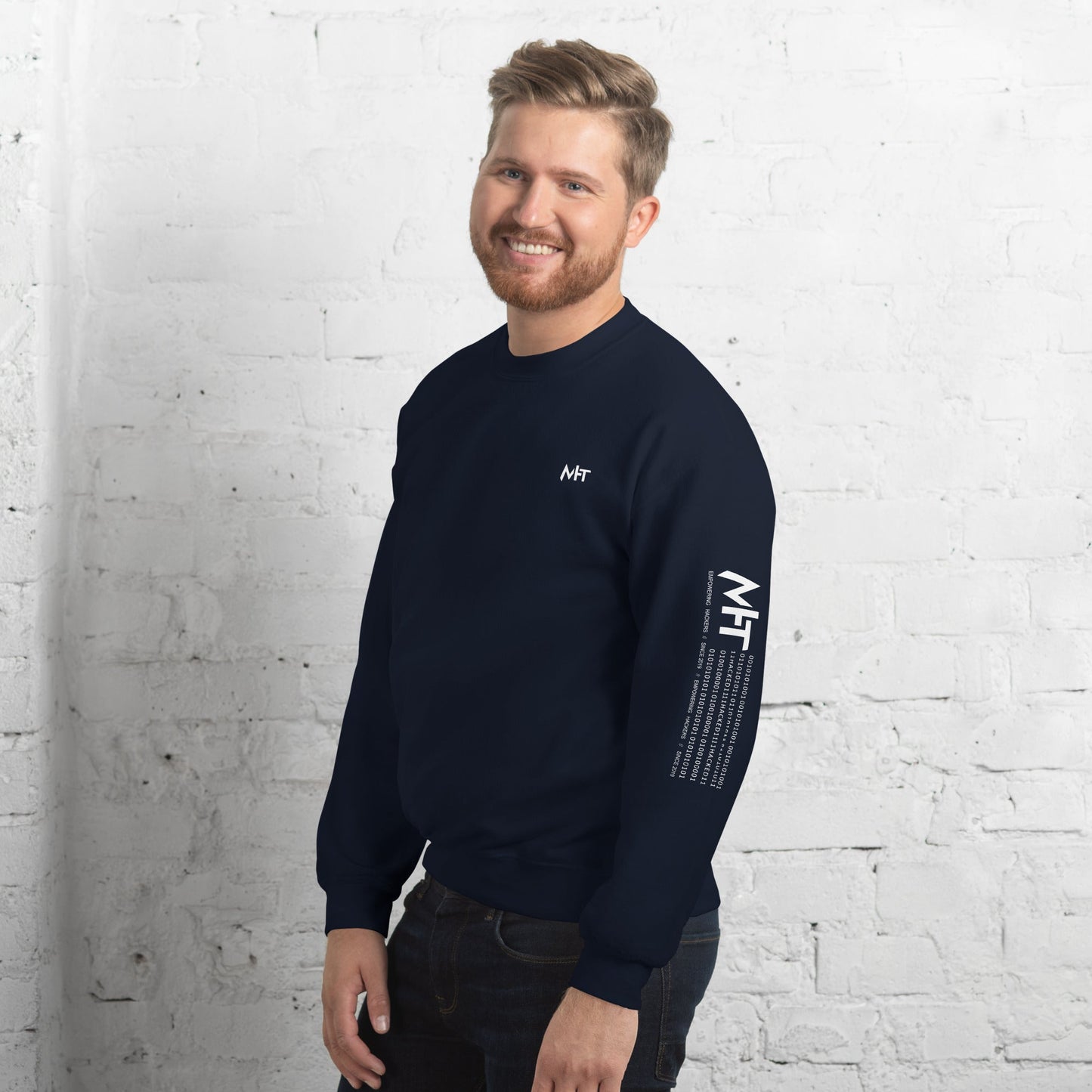 Cyber Security Blue Team V13 - Unisex Sweatshirt ( Back Print ) by DarkByteGear